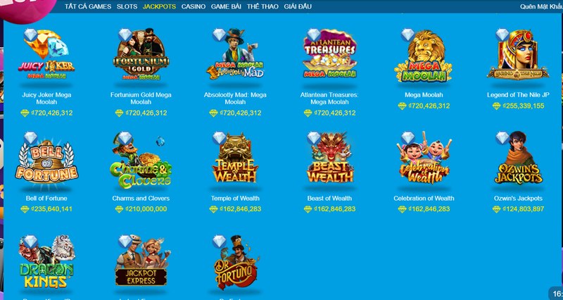 Mega Moolah tại Kucasino