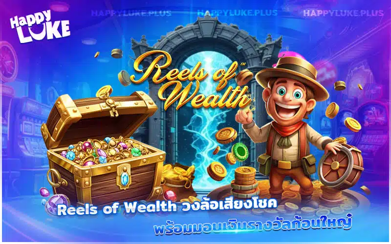Reels of Wealth ปั่นสล็อตสมบัติล้ำค่า ที่ Kucasino
