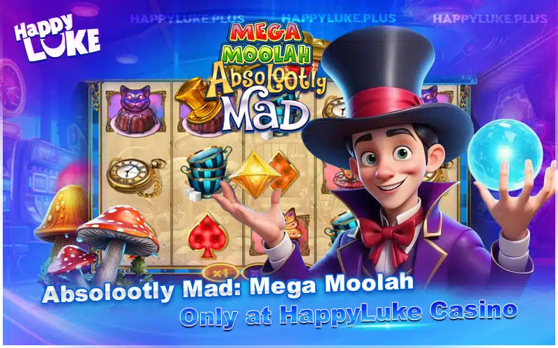 Absolootly Mad: Mega Moolah Slot at Kucasino